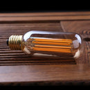 GobekUsa 6W 220V LED Tubular Filament Bulb Gold Tint Dimmable E26 E27 2200K