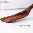 GobekUsa 7-Piece Thai Wooden Cooking Utensil Set | Eco-Friendly Kitchen Tableware