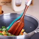 GobekUsa 7-Piece Thai Wooden Cooking Utensil Set | Eco-Friendly Kitchen Tableware