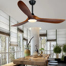 GobekUsa 70" Ceiling Fan Remote Control DC Motor Wood Blades High Quality Design