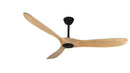 GobekUsa 70" Ceiling Fan Remote Control DC Motor Wood Blades High Quality Design