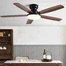 GobekUsa 72" Low Floor Fan Light Chandelier 2023 Living Room Ceiling Fan Strong Winds