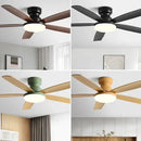 GobekUsa 72" Low Floor Fan Light Chandelier 2023 Living Room Ceiling Fan Strong Winds