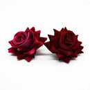 Elegant multi color 7cm rose heads wedding and home decor by Decorbites