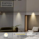 GobekUsa 7W CRI97 LED Downlight: Dimmable, Frameless, Anti-glare Spot Light