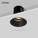 GobekUsa 7W CRI97 LED Downlight: Dimmable, Frameless, Anti-glare Spot Light
