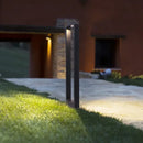GobekUsa 7W LED Aluminum Garden Bollard Light for Outdoor Landscape Courtyards