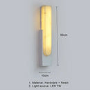 GobekUsa 7W LED Marble Wall Lamp - Modern Nordic Gold Sconces for Stylish Indoor Lighting