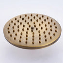GobekUsa 8" Antique Brass Rainfall Shower Faucet Head for Refreshing Showers