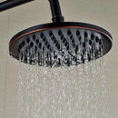 GobekUsa 8" Antique Brass Rainfall Shower Faucet Head for Refreshing Showers