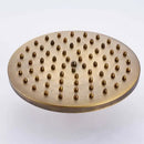 GobekUsa 8" Antique Brass Rainfall Shower Faucet Head for Refreshing Showers