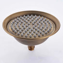 GobekUsa 8" Antique Brass Rainfall Shower Faucet Head for Refreshing Showers