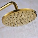 GobekUsa 8" Antique Brass Rainfall Shower Faucet Head for Refreshing Showers