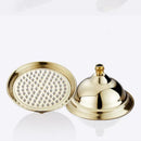 GobekUsa 8" Brass Shower Head: Bathroom Rainfall Replacement for Handshower Faucet