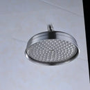 GobekUsa 8" Brass Shower Head: Bathroom Rainfall Replacement for Handshower Faucet