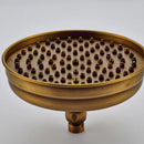 GobekUsa 8" Brass Shower Head: Bathroom Rainfall Replacement for Handshower Faucet
