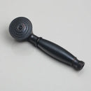 GobekUsa 8" Matte Black Wall Mounted Rainfall Shower Faucet Set with Handheld Shower