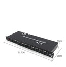 GobekUsa 8-Port DMX Signal Amplifier Splitter for LED Lights - Signal Repeater & Distributor