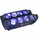 GobekUsa 8x15W RGBW Spider Moving Head Light - DJ Party Beam Lighting