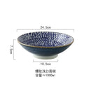 GobekUsa 9.5" Ceramic Japanese Ramen Bowl Large Soup Salad Rice Microwave Dinnerware