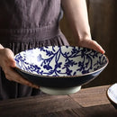 GobekUsa 9.5" Ceramic Japanese Ramen Bowl Large Soup Salad Rice Microwave Dinnerware