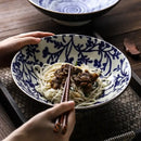 GobekUsa 9.5" Ceramic Japanese Ramen Bowl Large Soup Salad Rice Microwave Dinnerware