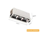 GobekUsa 9W/15W CRI97 LED Recessed Spot Light for Living Room Bedroom, Flicker-free Downlight