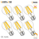 GobekUsa A19 7W 12W E27 220V LED Bulbs 2700K High Lumen Ultra Bright 1521lm Decorative