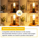 GobekUsa A19 7W 12W E27 220V LED Bulbs 2700K High Lumen Ultra Bright 1521lm Decorative