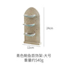 GobekUsa Abalone Shell Jewelry Organizer: Ring, Earring, Bracelet, Art Deco Display