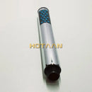 Chrome and black abs chrome plated square shower head bathroom accessory by Decorbites