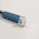 Chrome and black abs chrome plated square shower head bathroom accessory by Decorbites