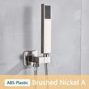 GobekUsa ABS Plastic Hand Shower with Hose, Bracket | Wall Mounted Handheld Shower