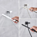 GobekUsa ABS Plastic Hand Shower with Hose, Bracket | Wall Mounted Handheld Shower