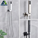 GobekUsa ABS Plastic Hand Shower with Hose, Bracket | Wall Mounted Handheld Shower
