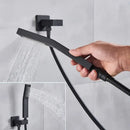 GobekUsa ABS Plastic Hand Shower with Hose, Bracket | Wall Mounted Handheld Shower