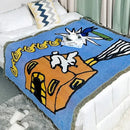 GobekUsa Abstract Aesthetic Tapestry Sofa Blanket