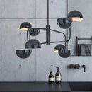 GobekUsa Abstract Art Chandelier Pendant Lamp for Living Room, Study, and Shop Window