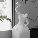 GobekUsa Abstract Art Character Statue Resin Sculpture Desk Ornament