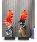 GobekUsa Abstract Art Ribbon Sculpture for Large Living Room Floor Decoration