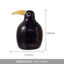 GobekUsa Abstract Bird Sculpture Transparent Home Decor Figurine
