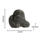 GobekUsa Abstract Ceramic Rockery Sculpture Ornament for Aesthetic Desk Decoration
