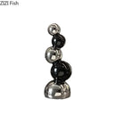 GobekUsa Abstract Ceramic Sculpture Ornaments Modern Desk Decoration Room Aesthetics Decor