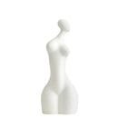 GobekUsa Abstract Ceramic Sexy Woman Statues - Modern White Decor Ornaments