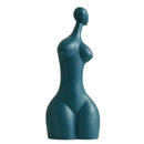 GobekUsa Abstract Ceramic Sexy Woman Statues - Modern White Decor Ornaments