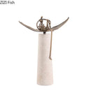 GobekUsa Abstract Character Marble Sculpture Room Decor