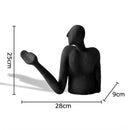 GobekUsa Abstract Character Resin Sculpture Desk Decoration for Modern Aesthetics