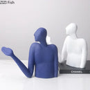 GobekUsa Abstract Character Resin Sculpture Desk Decoration for Modern Aesthetics
