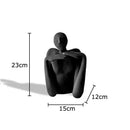 GobekUsa Abstract Character Resin Sculpture Desk Decoration for Modern Aesthetics