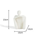 GobekUsa Abstract Character Resin Sculpture Desk Decoration for Modern Aesthetics